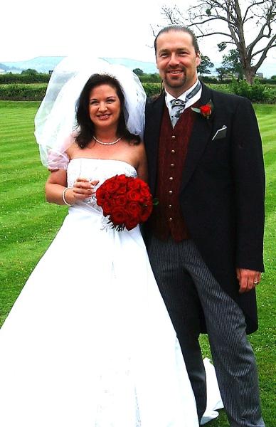 Shari and Steve - the newlyweds
