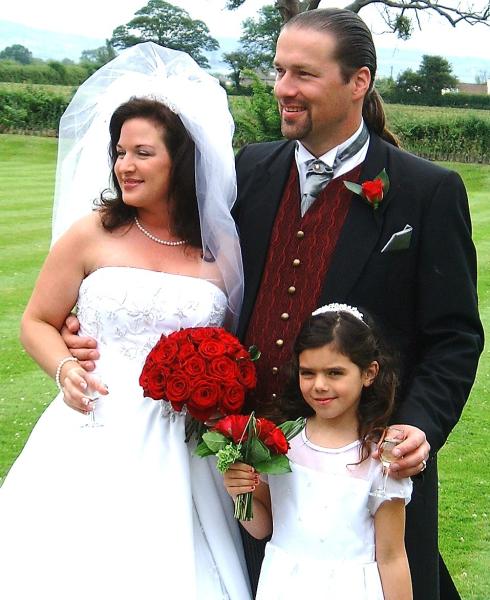 Shari, Steve and Alex - the new family